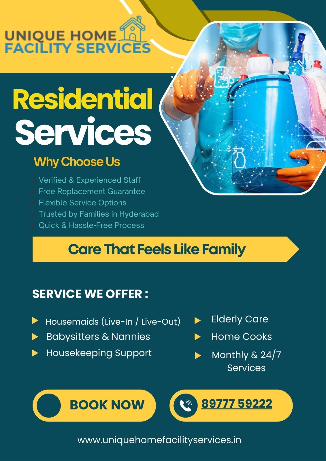 maid services in Kukatpally Hyderabad